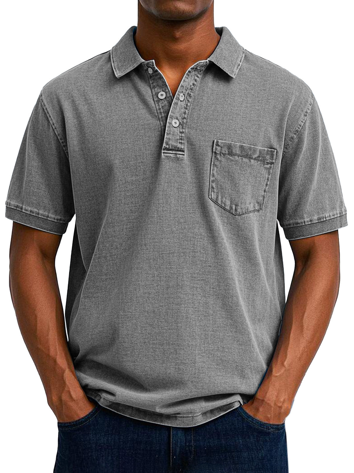 TAN & CO | VINTAGE CASUAL POLOSHIRT