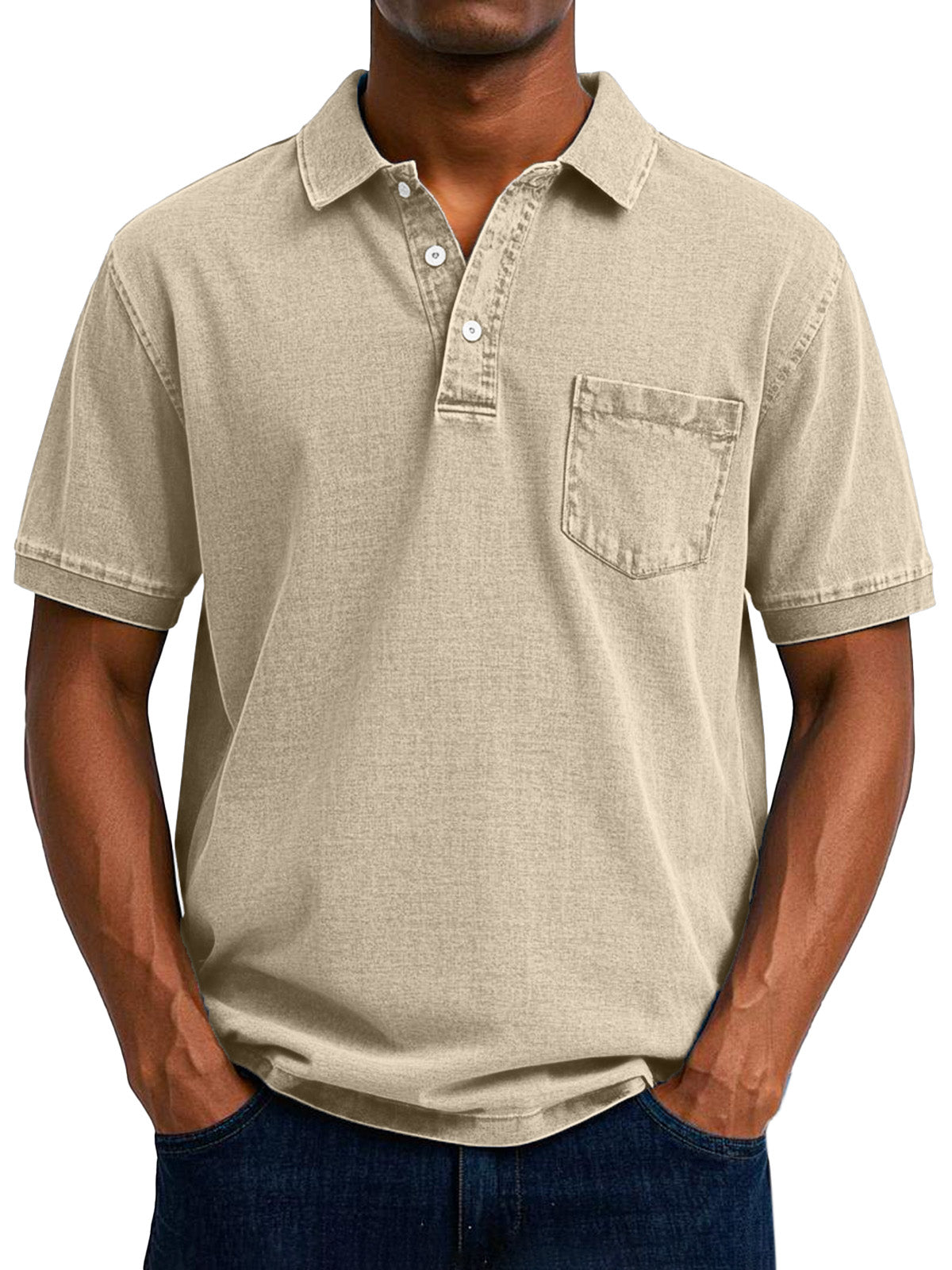 TAN & CO | VINTAGE CASUAL POLOSHIRT