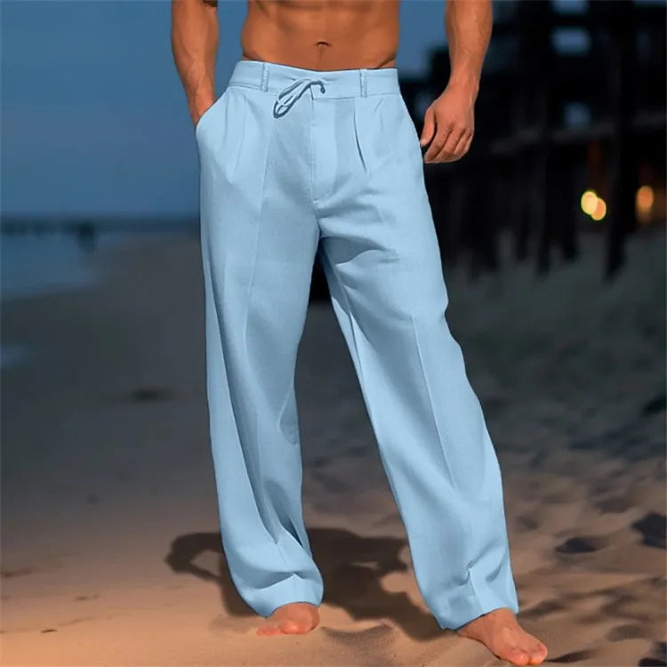 LUXURY LINEN PANTS