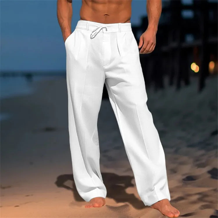 LUXURY LINEN PANTS