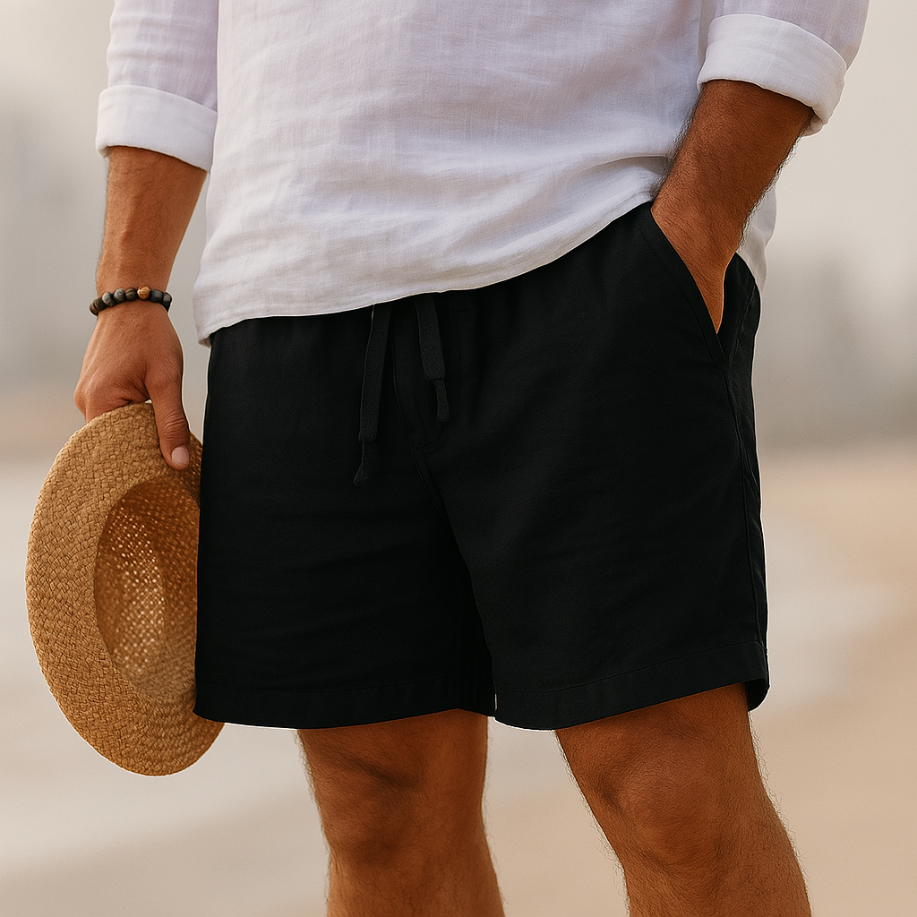 COTTON-LINEN PANTS