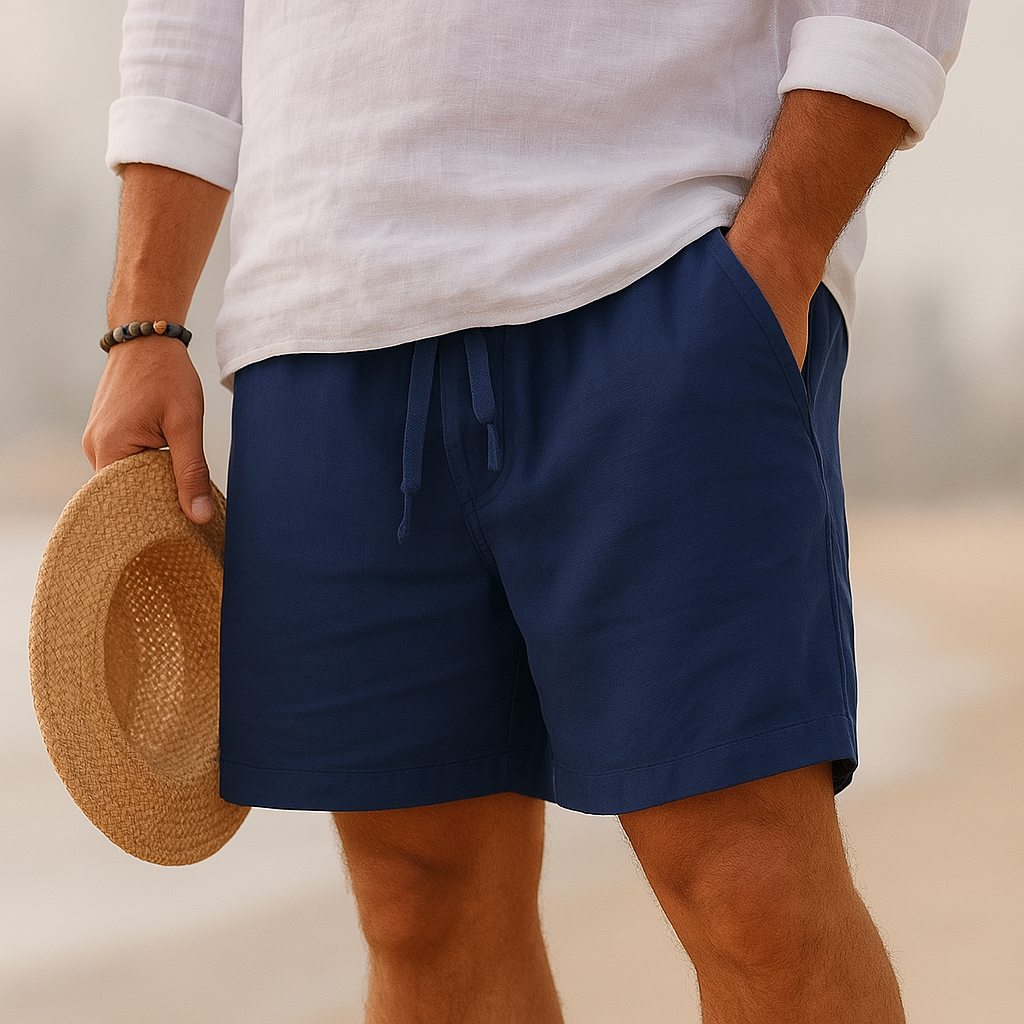 COTTON-LINEN PANTS
