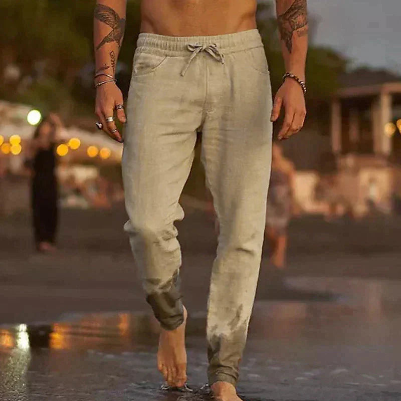 JON | LINEN BEACH PANTS
