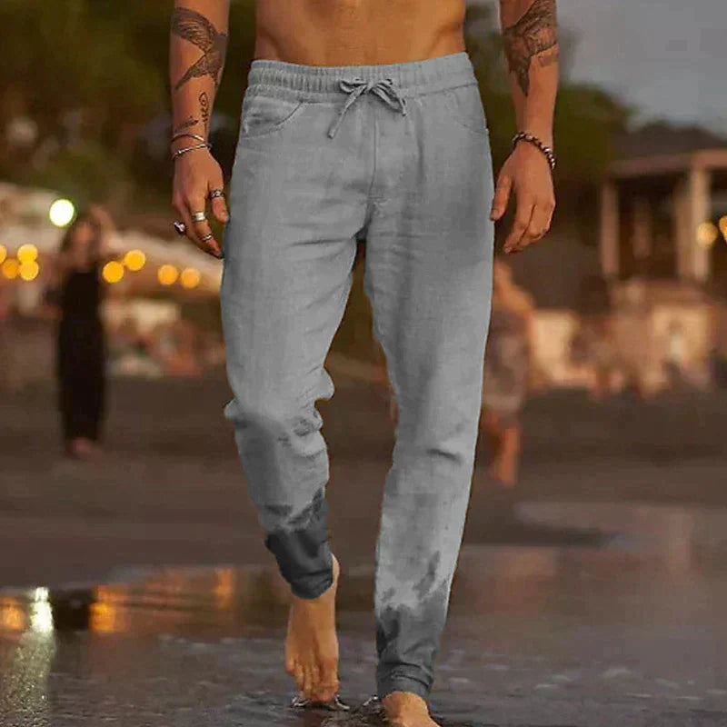 JON | LINEN BEACH PANTS