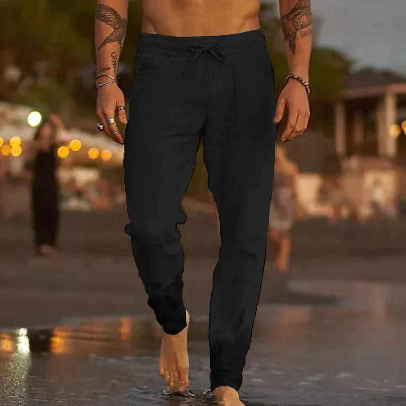 JON | LINEN BEACH PANTS