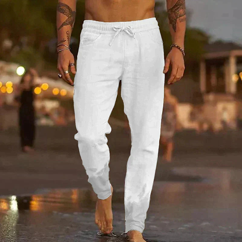 JON | LINEN BEACH PANTS