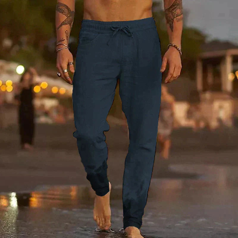 JON | LINEN BEACH PANTS