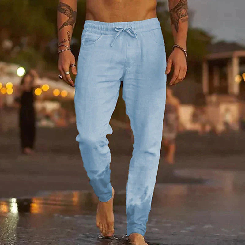 JON | LINEN BEACH PANTS