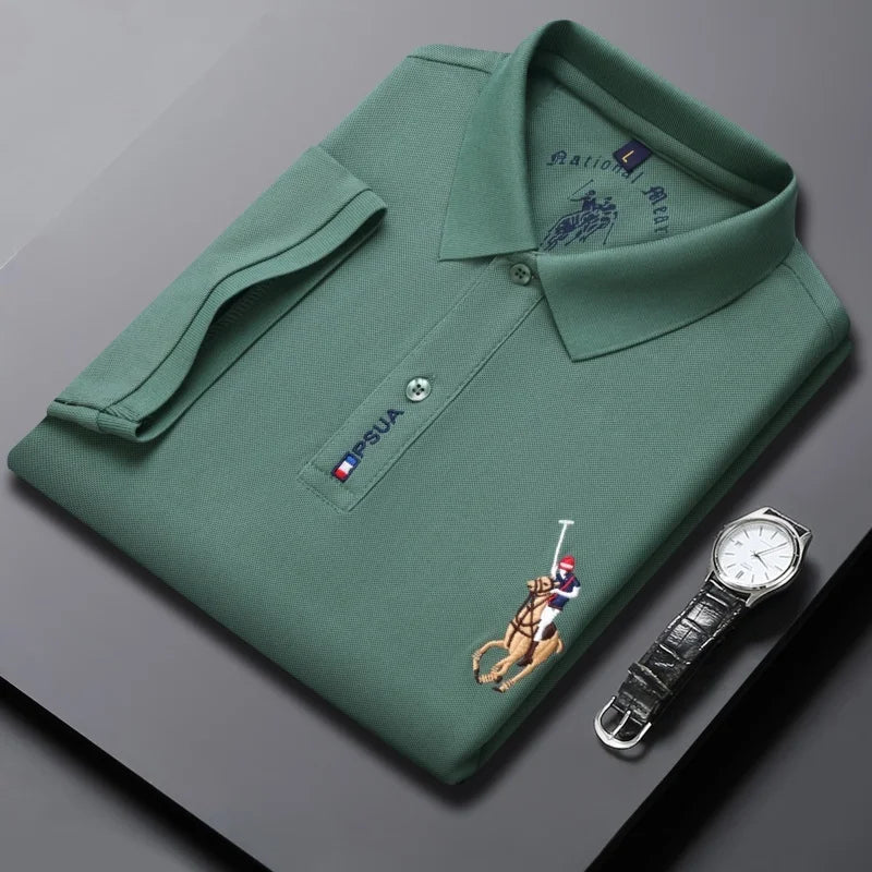 TAN & CO | PREMIUM LOGO POLO SHIRT