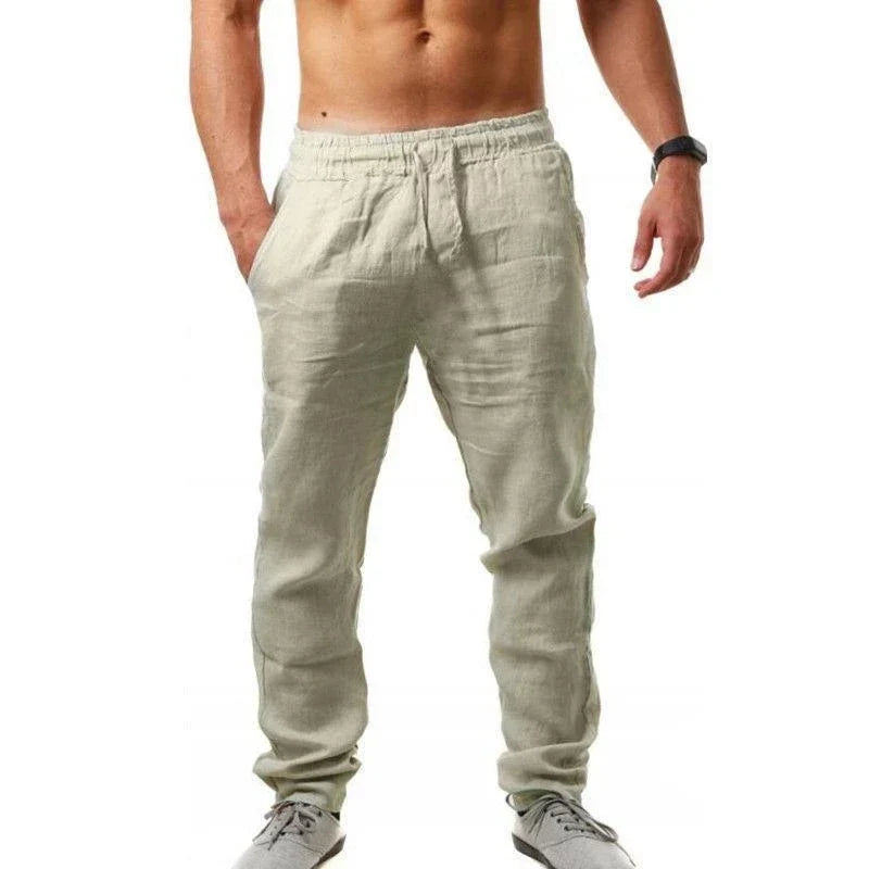 LINEN BEACH PANTS