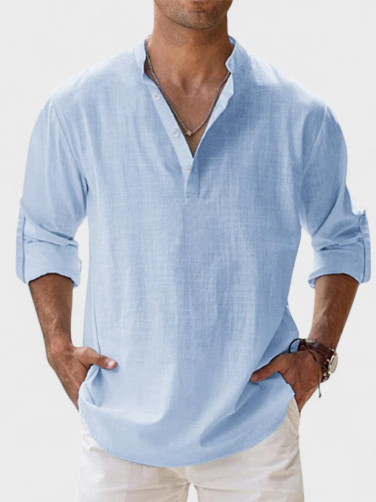 MARK | BREATHABLE LINEN SHIRT