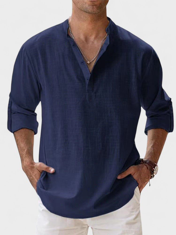 MARK | BREATHABLE LINEN SHIRT