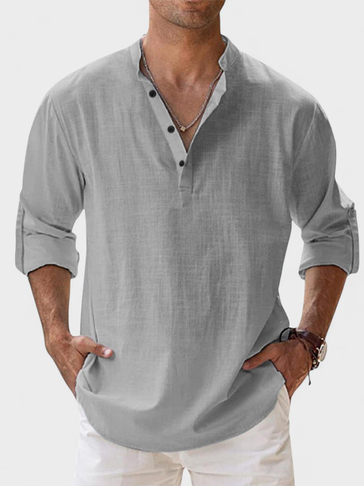 MARK | BREATHABLE LINEN SHIRT