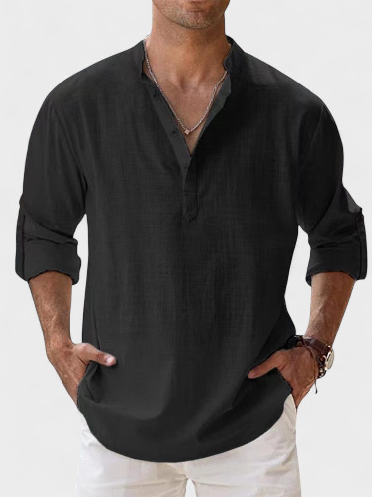 MARK | BREATHABLE LINEN SHIRT