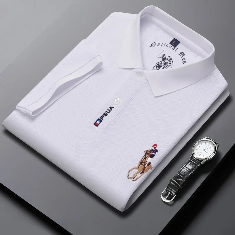 TAN & CO | PREMIUM LOGO POLO SHIRT