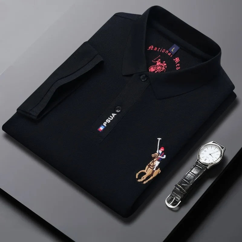 TAN & CO | PREMIUM LOGO POLO SHIRT