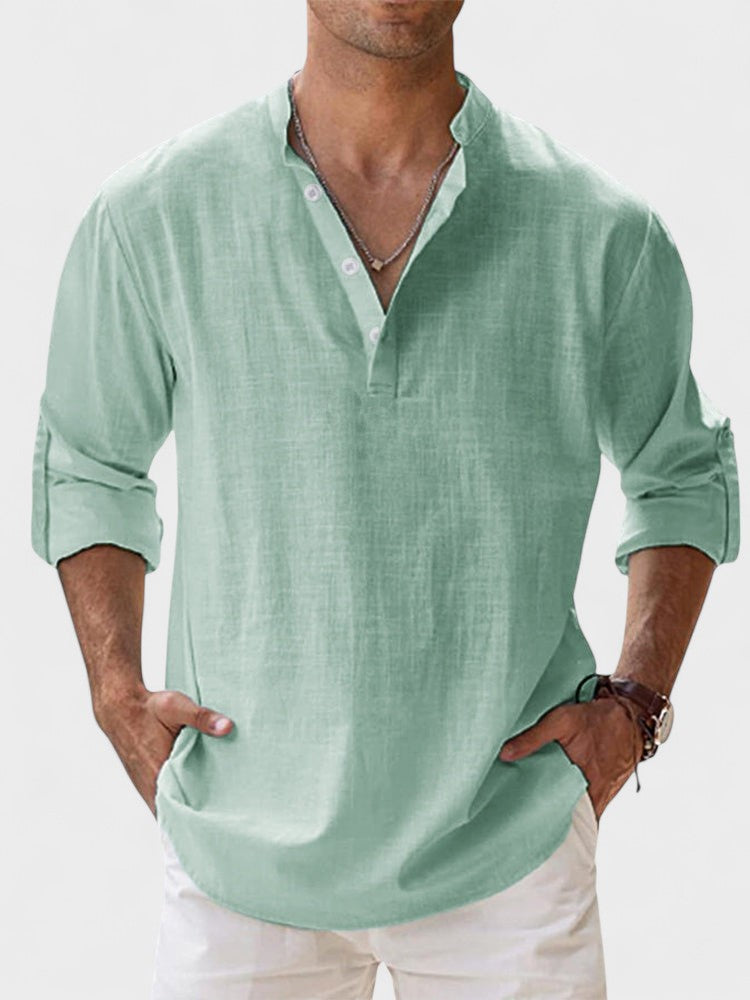 MARK | BREATHABLE LINEN SHIRT