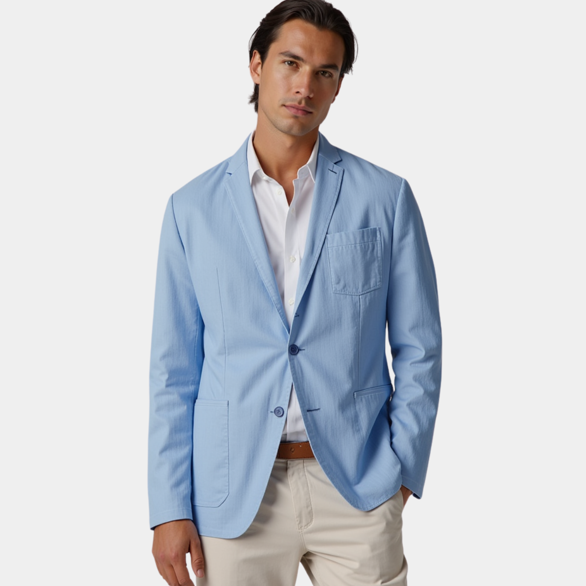 MAURIZIO | LINEN AND COTTON BLAZER