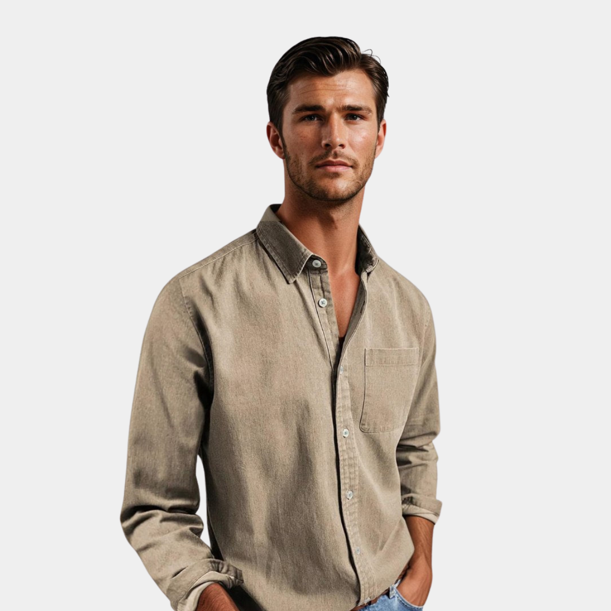 TAN & CO | CASUAL SHIRT WITH ELEGANT STYLE