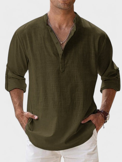 MARK | BREATHABLE LINEN SHIRT
