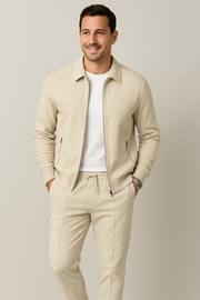 DARIO | COMPLETE SUIT WITH ZIP VEST