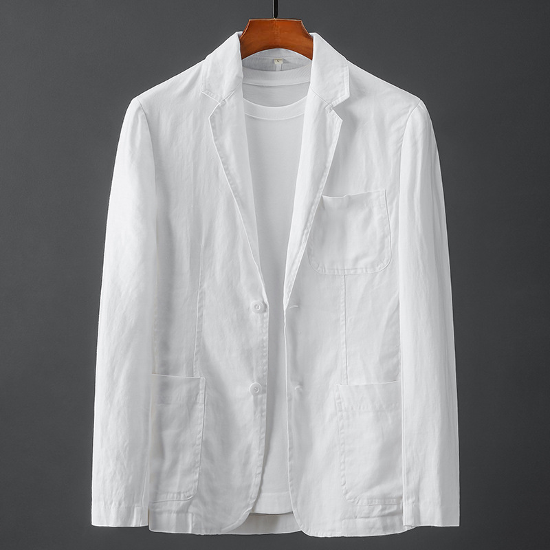 MAURIZIO | LINEN AND COTTON BLAZER