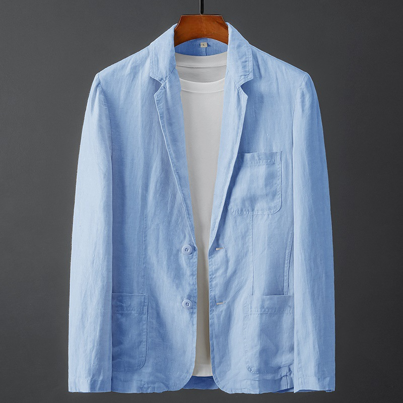 MAURIZIO | LINEN AND COTTON BLAZER