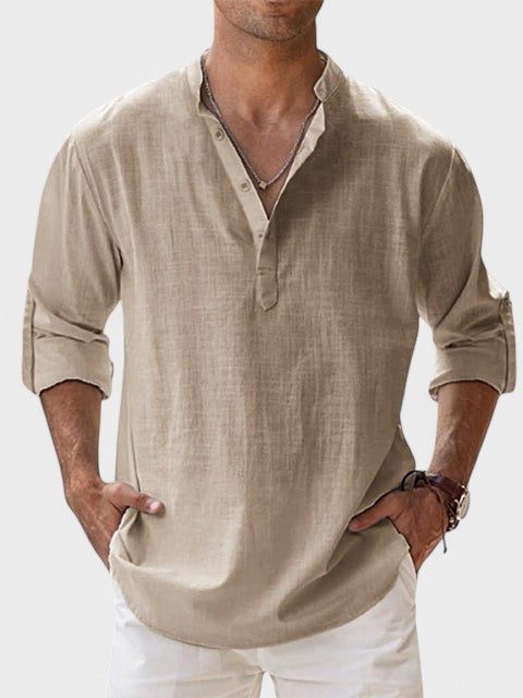 MARK | BREATHABLE LINEN SHIRT