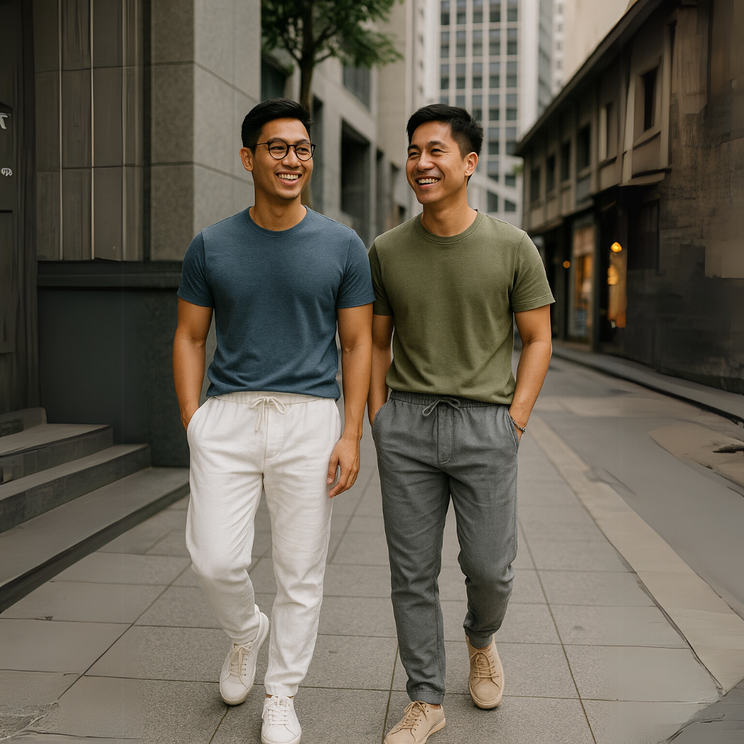 JON | LINEN BEACH PANTS