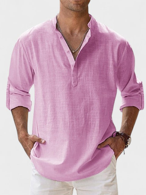 MARK | BREATHABLE LINEN SHIRT